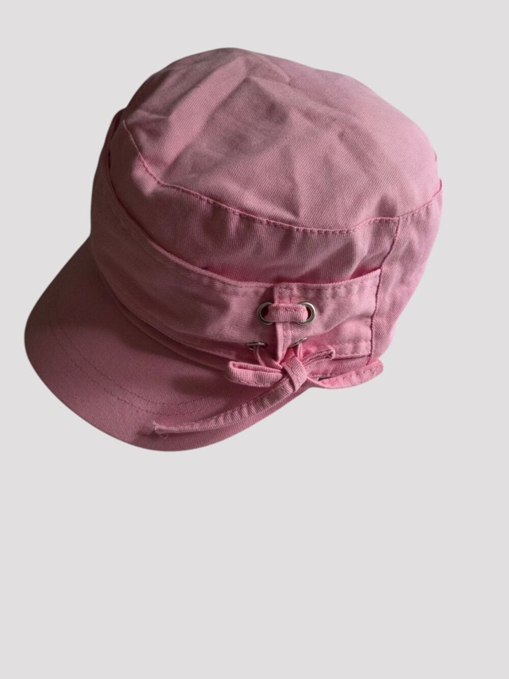 NWT Aardvark Pink Cotton Cadet Style Cap Size 4-6X